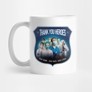 quarantine heroes Mug